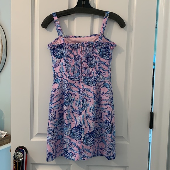 Lilly Pulitzer Zenon Romper Magnolia NWT 00 - Picture 3 of 4